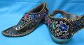 Designer Indian Women Bhojpuri Jooti Ballet Flat Saleem Shahi Khussa Shoe